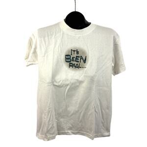 Vtg Big Ball Sports “Girls Dominate” Graphic T-Shirt White Made in USA L NWT